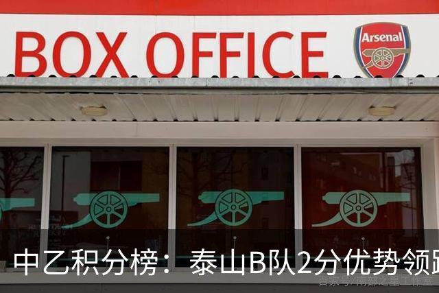 中乙积分榜：泰山B队2分优势领跑北区，贵州贵阳竞技领跑南区